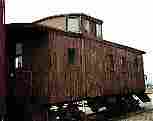 San Diego and Arizona caboose at Campo, CA train museum (7KB/57KB)