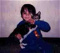 Kevin around age 1 with one of our (then) oldest (2KB/23KB)